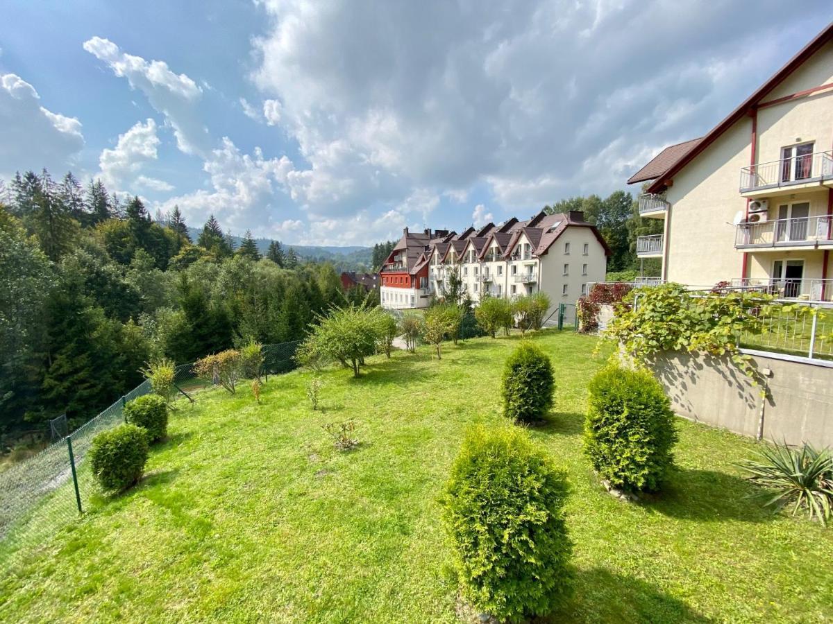 Na Bukowej, Apartament Widokowy Z Duzym Tarasem Wisła Extérieur photo