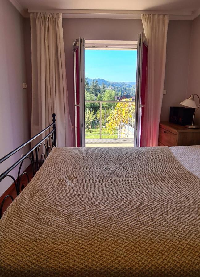 Na Bukowej, Apartament Widokowy Z Duzym Tarasem Wisła Extérieur photo