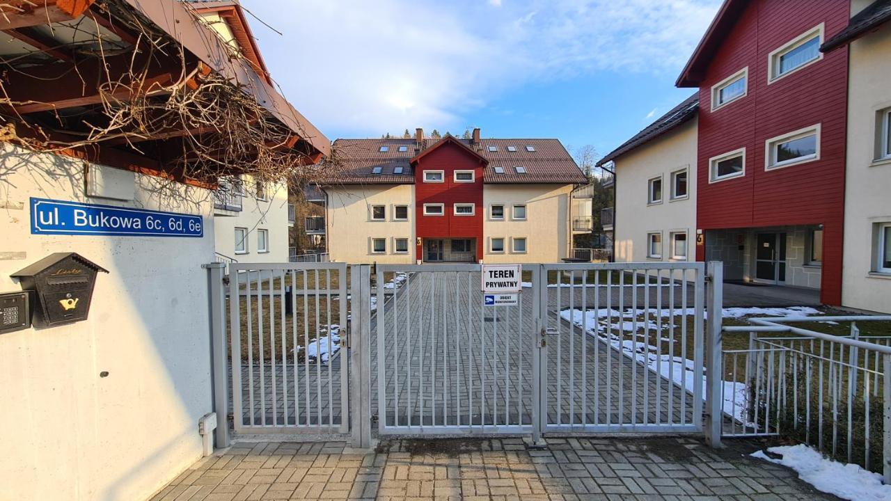 Na Bukowej, Apartament Widokowy Z Duzym Tarasem Wisła Extérieur photo